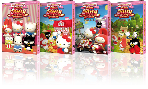 The Adventures of Hello Kitty and Friends Vol 1-4
